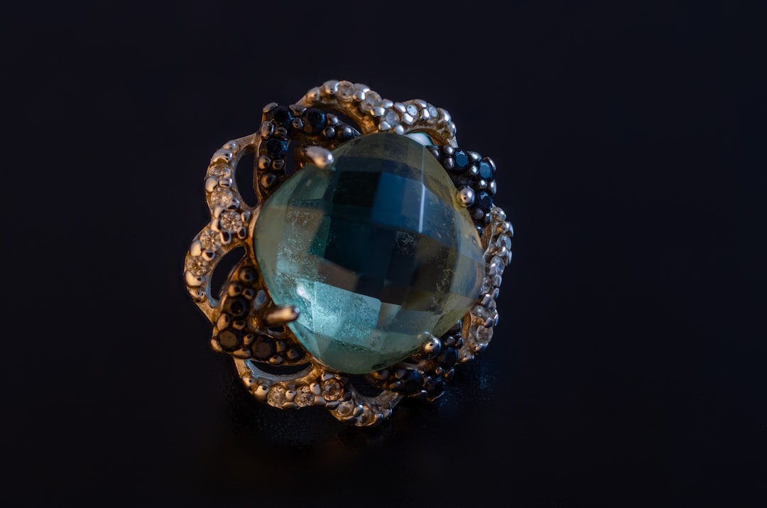 Photo jewelry with precious stones