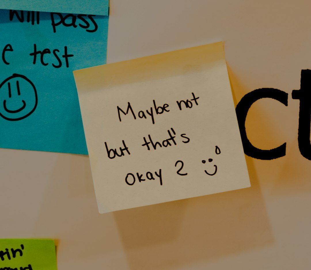 Photo note down thoughts