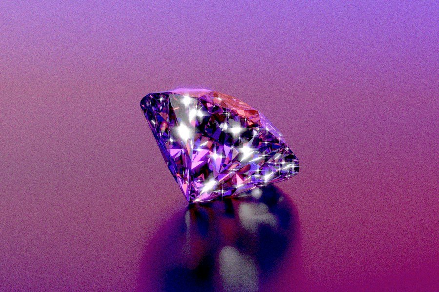 Photo how to identify a diamond
